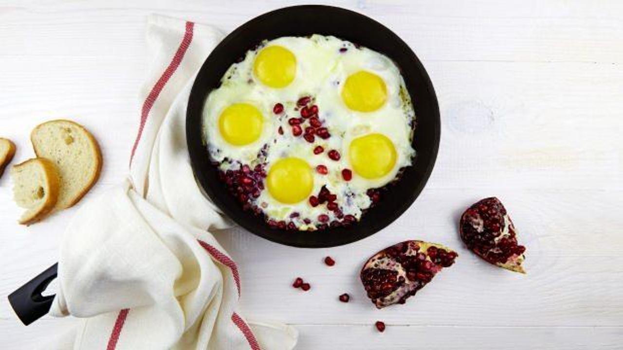 Azerbaycan mutfağından narnumru tarifi: Nar ve yumurtanın eşsiz uyumu