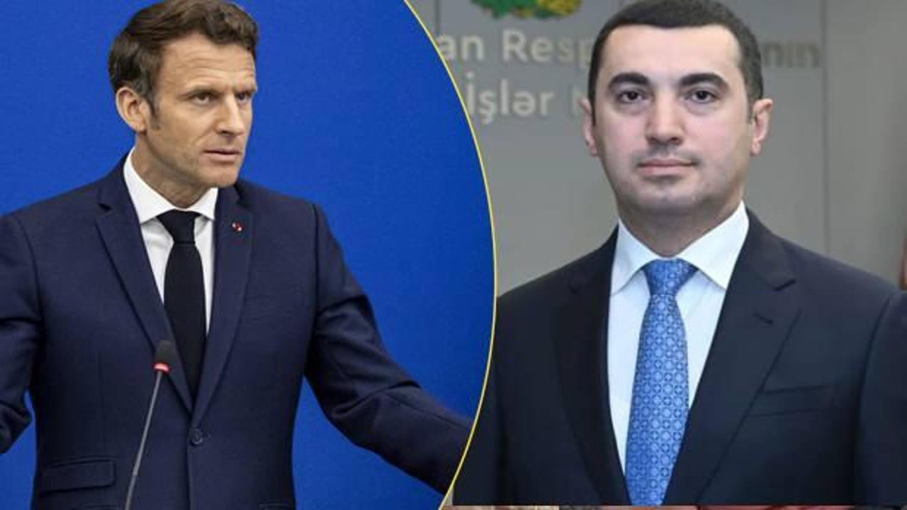 Azerbaycan'dan Macron'un Ermenistan yanlısı açıklamalarına tepki