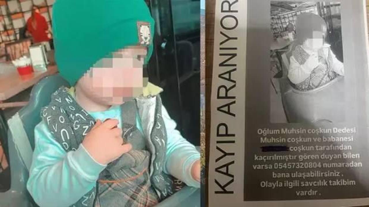 Babaanne ve dede Muhsin bebeği kaçırdı!