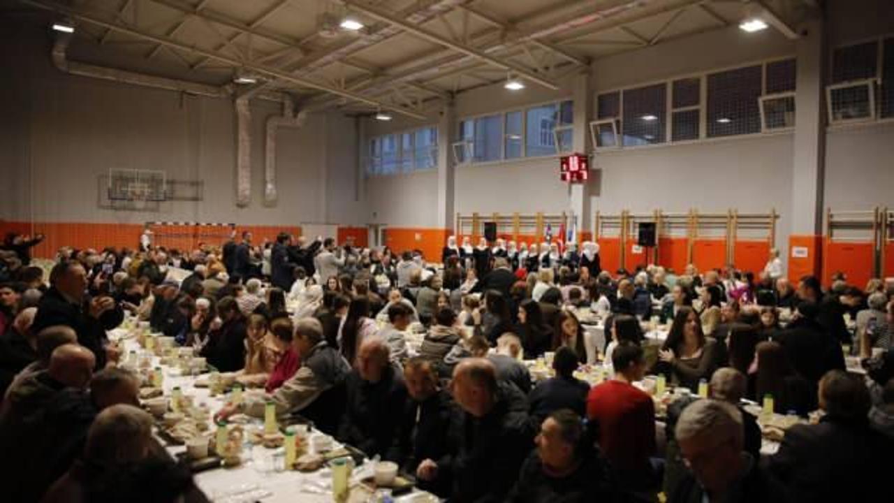 Bağcılar Belediyesi'nden Saraybosna'da 'kardeşlik iftarı'