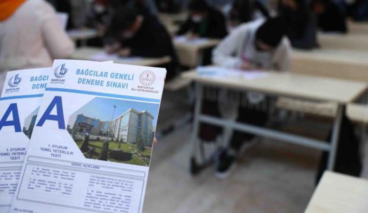 Bağcılarlı gençler TYT provası yaptı