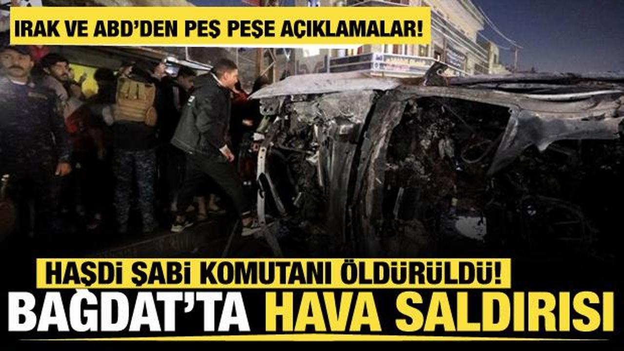 Bağdat'ta düzenlenen saldırıda Haşdi Şabi'nin komutanı öldürüldü