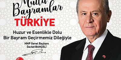 Bahçeli’den Bayram Mesajı: “Vakit Birlikte Türkiye Olma Vakti”
