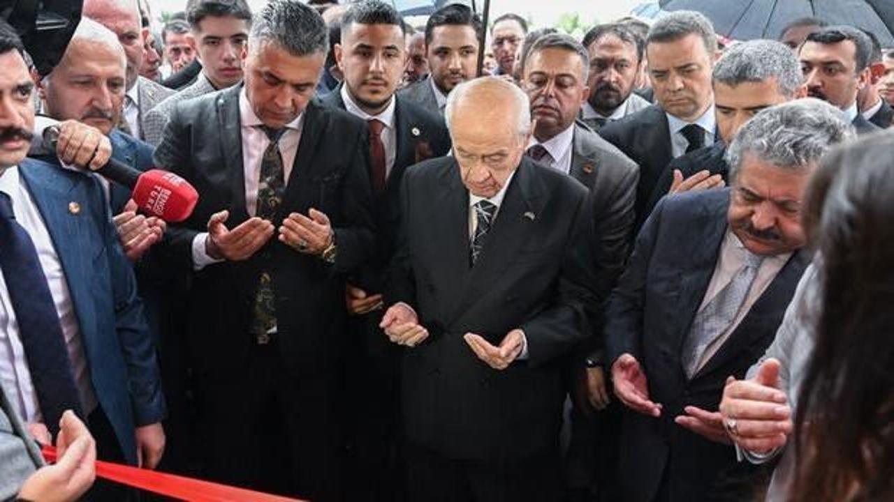Bahçeli, Etimesgut'ta açılış törenine katıldı