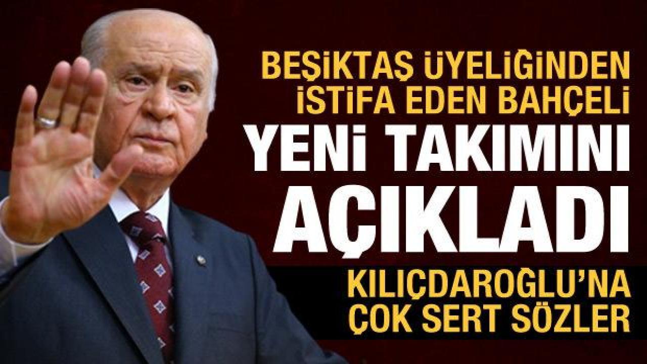 Bahçeli, yeni takımını açıkladı! İstifa sloganlarına sert tepki