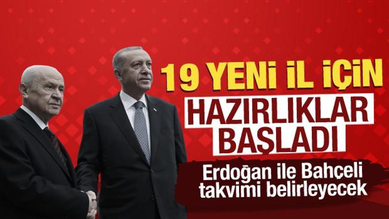 Bahçeli'den 19 yeni il önerisi: AK Parti'de hazırlıklar başladı