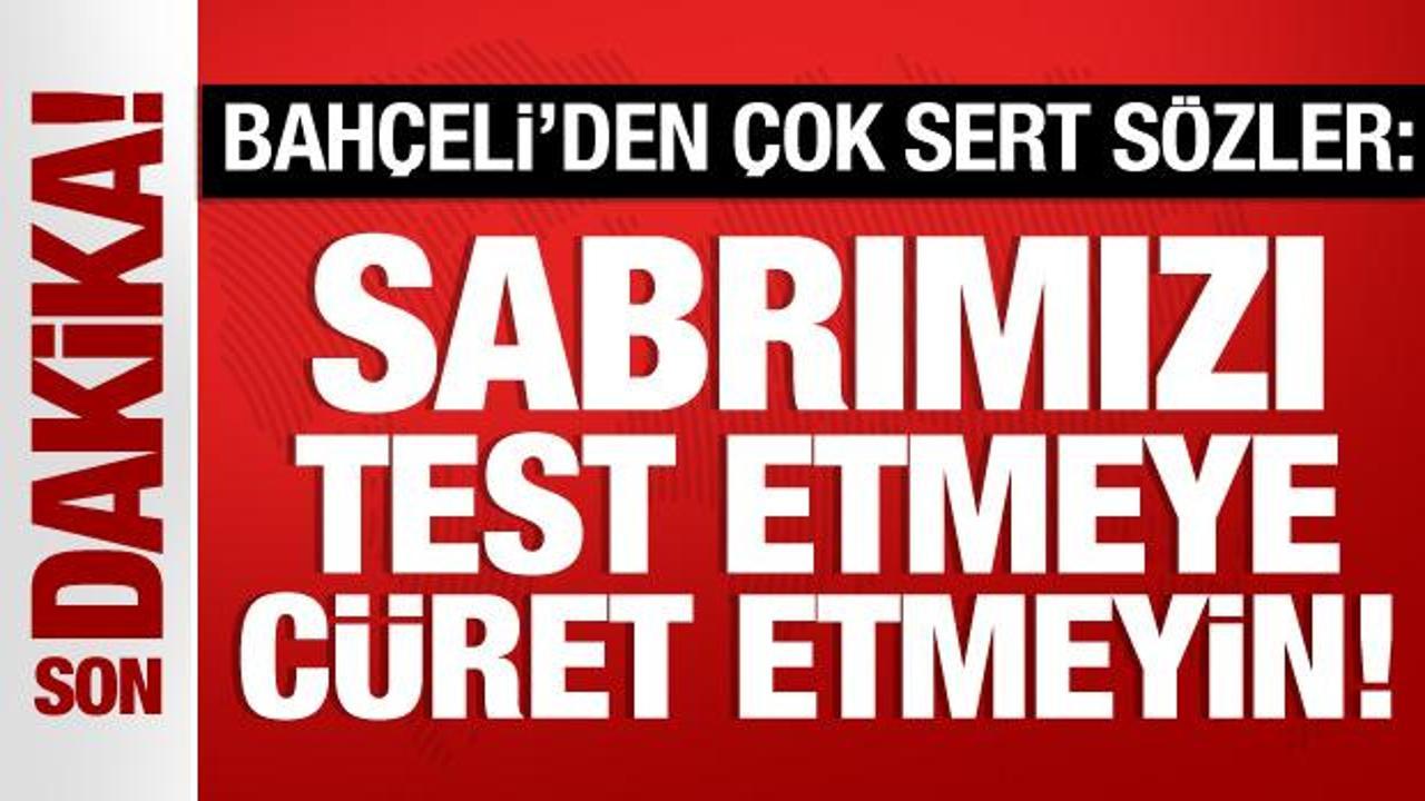 Bahçeli'den Belçika'daki saldırıya çok sert tepki