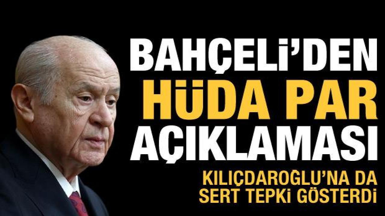 Bahçeli'den HÜDA PAR açıklaması