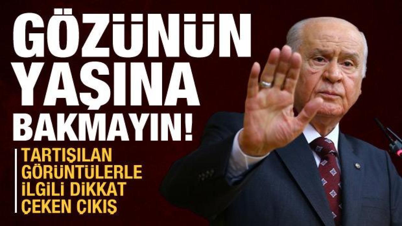 Bahçeli'den mülteci açıklaması: Asayişi bozanın gözünün yaşına bakılmasın