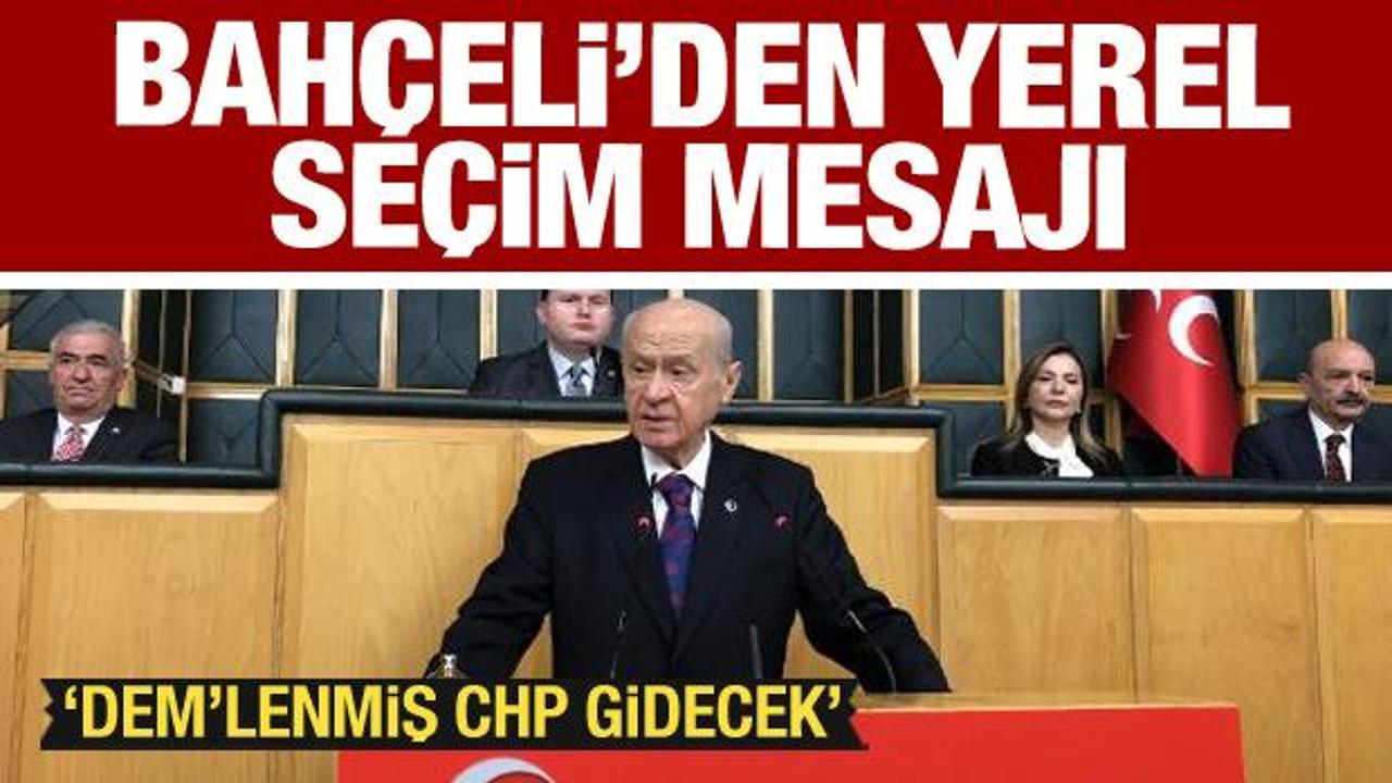 Bahçeli'den son dakika yerel seçim açıklaması