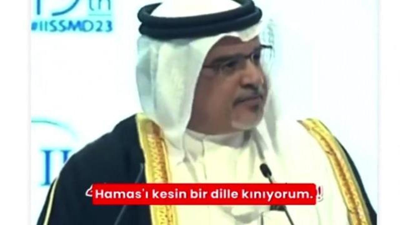 Bahreyn Kralı'ndan tarihi skandal! Hamas'ı kınadı, İsrail'i destekledi!