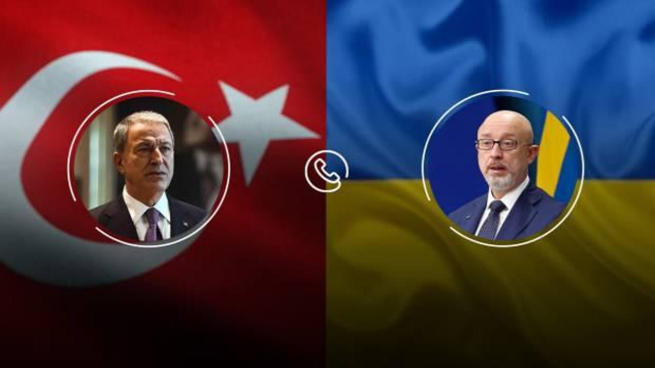 Bakan Akar Ukraynalı mevkidaşı ile görüştü