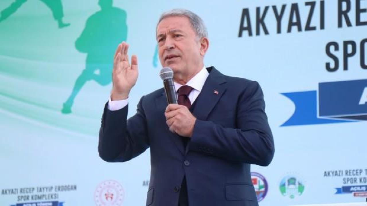 Bakan Akar'dan olay 7'li koalisyon ve otobüs benzetmesi