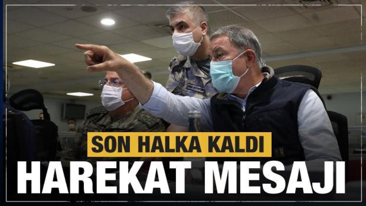 Bakan Akar'dan Suriye'nin kuzeyine harekat açıklaması