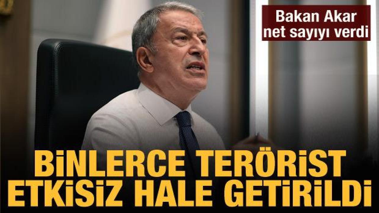 Bakan Akar'dan 