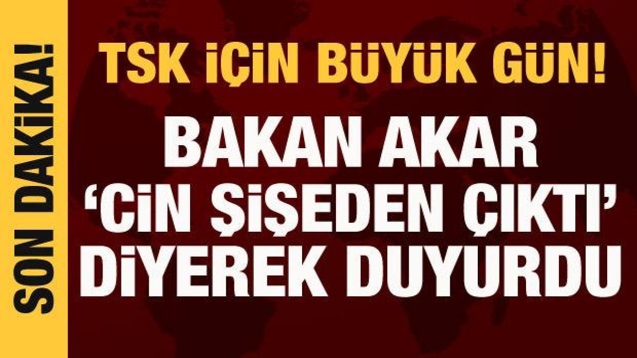 Bakan Akar'dan TGC Anadolu açıklaması: Gücümüze güç katacak!