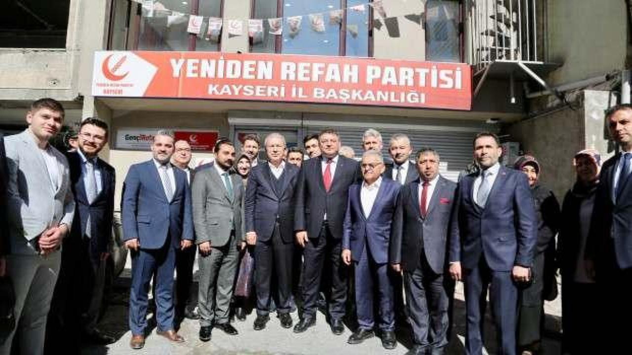 Bakan Akar'dan Yeniden Refah ve MHP'ye ziyaret