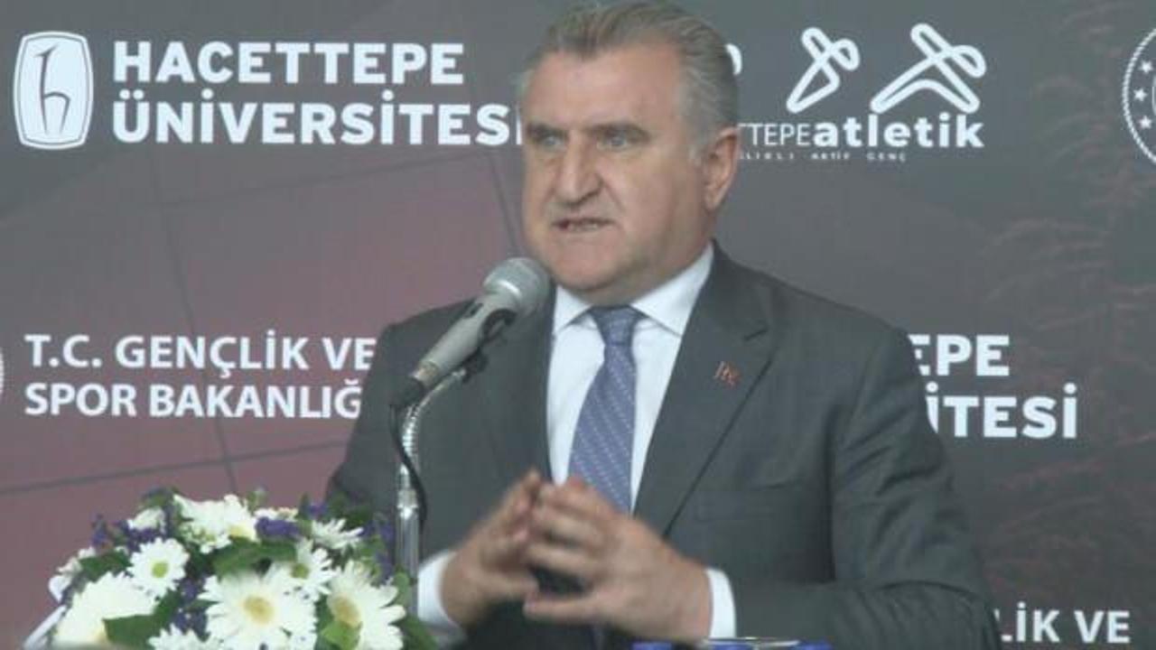 Bakan Bak'tan bronz madalya kazanan Ersu Şaşma'ya tebrik