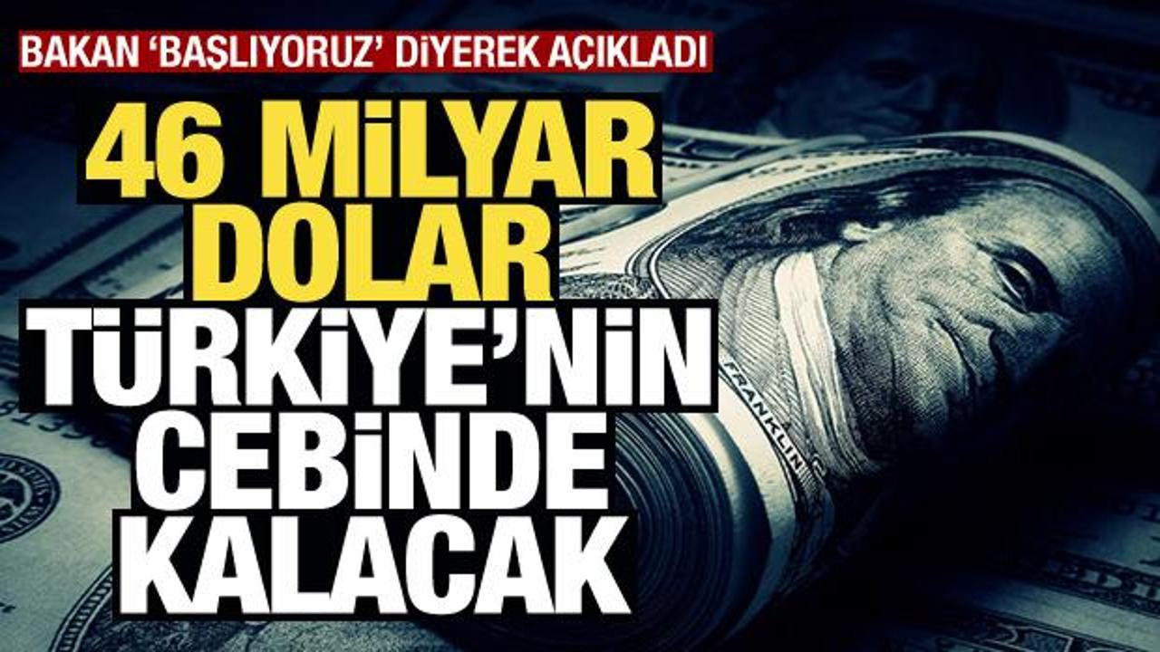 Bakan Bayraktar duyurdu: Hedef 46 milyar dolar