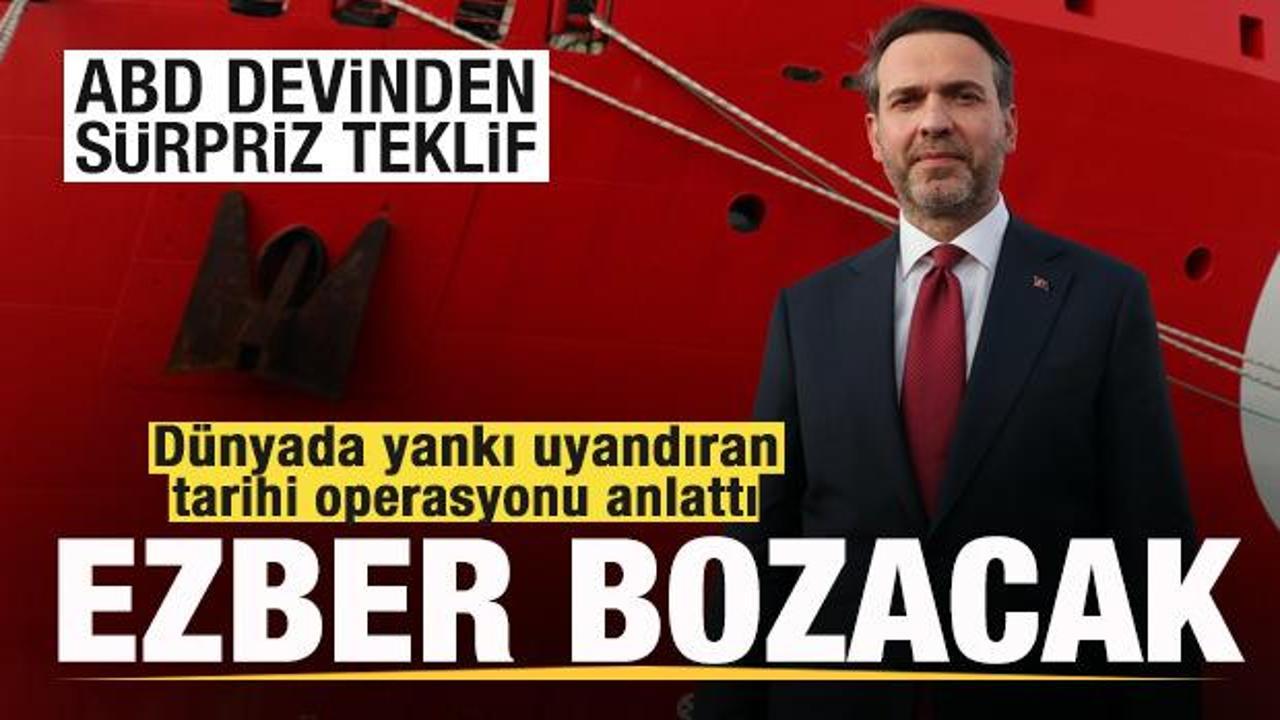 Bakan Bayraktar tarihi operasyonu anlattı: Ezber bozacak! ABD'den sürpriz teklif