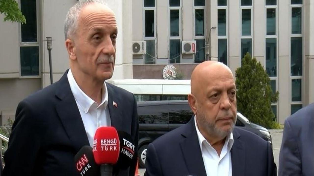Bakan Bilgin, Türk-İş ve Hak-İş Başkanları ile görüştü