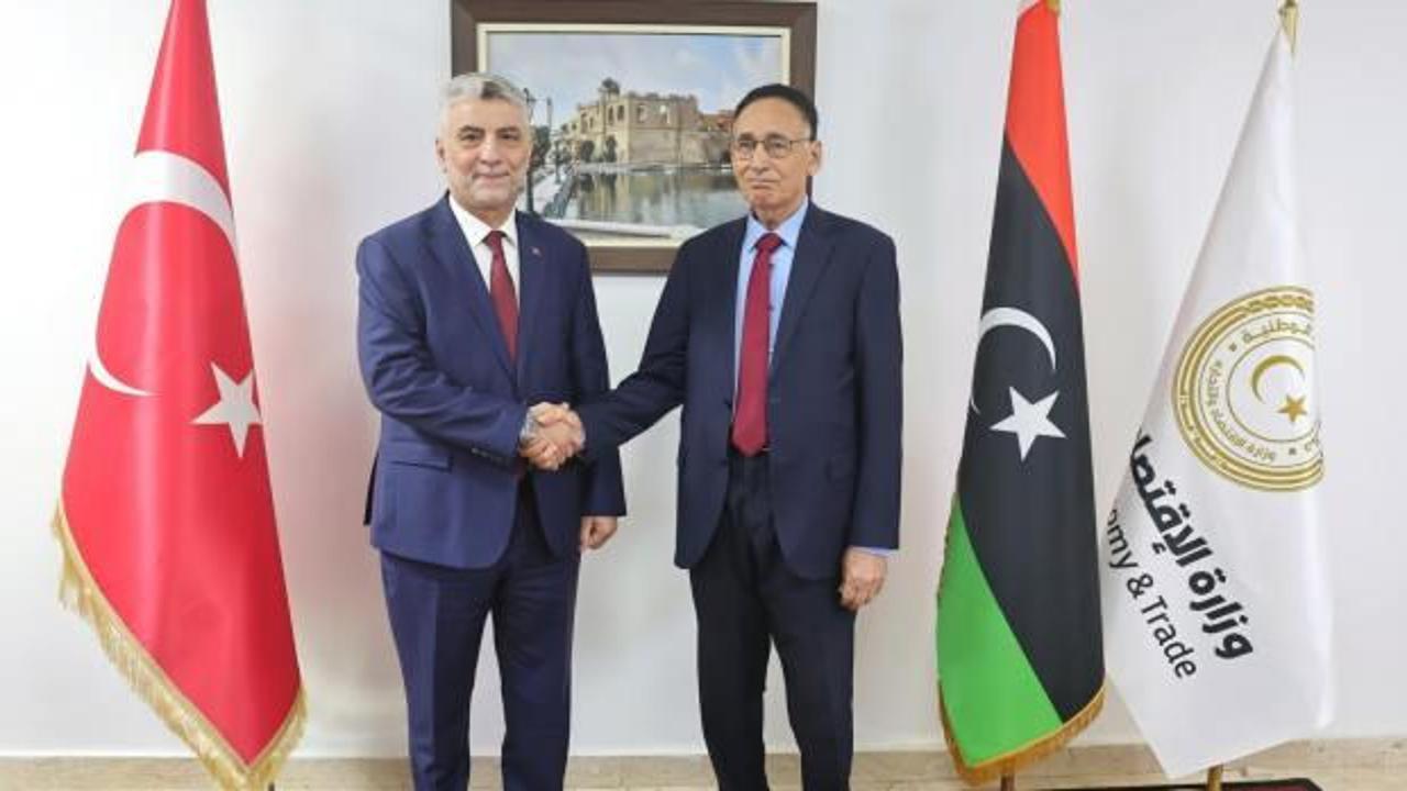 Bakan Bolat Libya Merkez Bankası Başkanı İssa ile görüştü