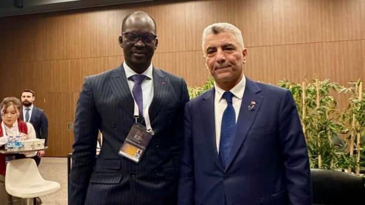 Bakan Bolat, Senegal Ankara Büyükelçisi Diop'u kabul etti
