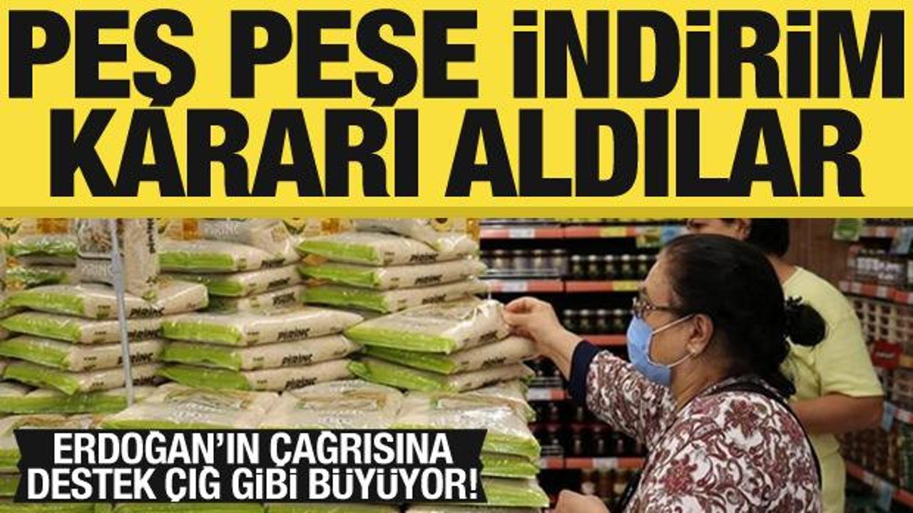 Bakan Bolat'ın çağrısına destek sürüyor! İndirim kararı aldılar