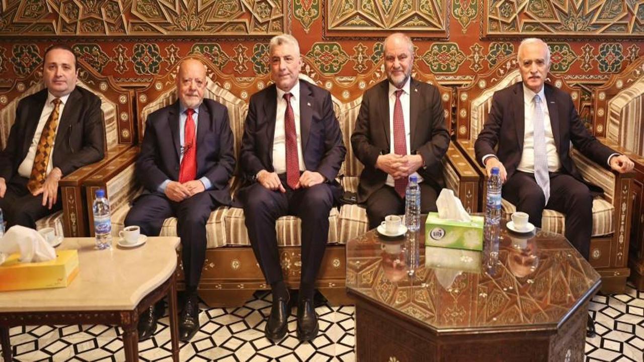 Bakan Bolat'tan Şam'da üst düzey temaslar