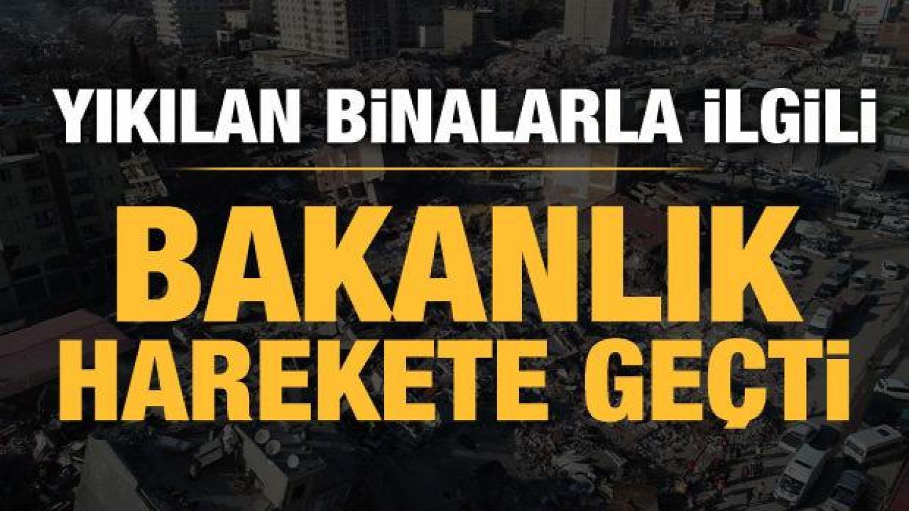 Bakan Bozdağ: Binaları yapanlar yargı önünde hesap verecek