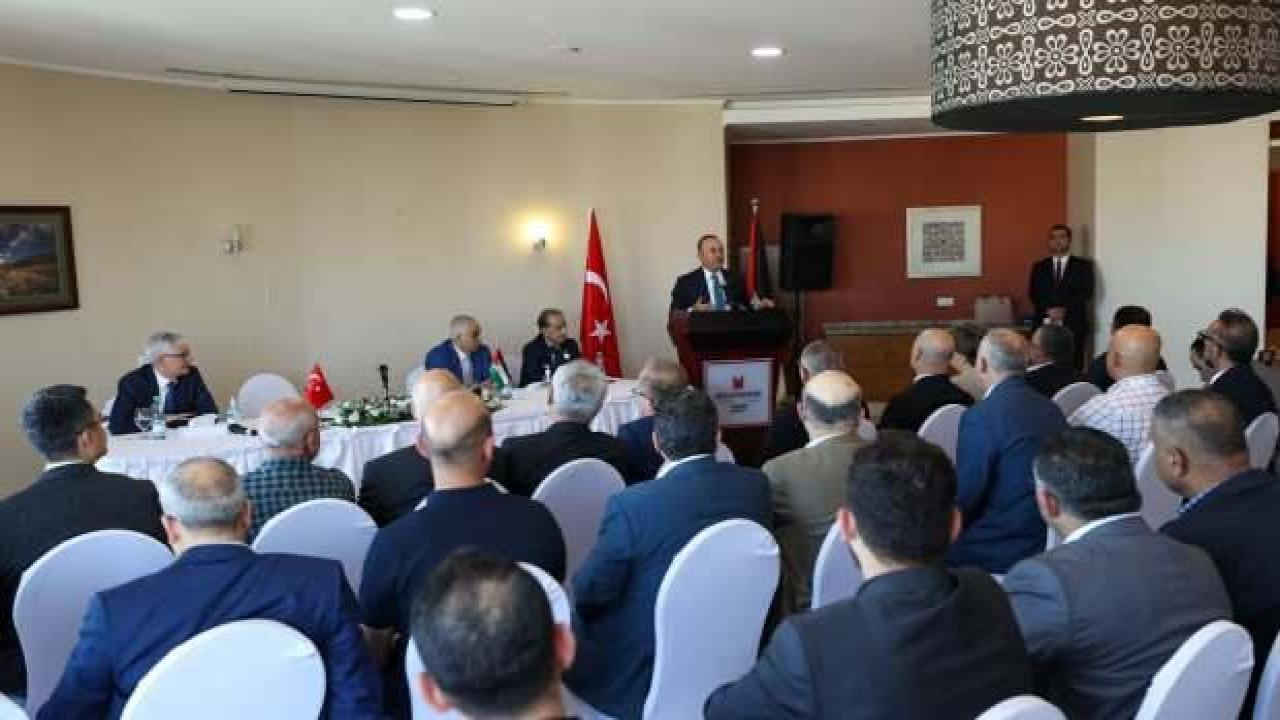 Bakan Çavuşoğlu, Filistin’de müjdeyi verdi... 
