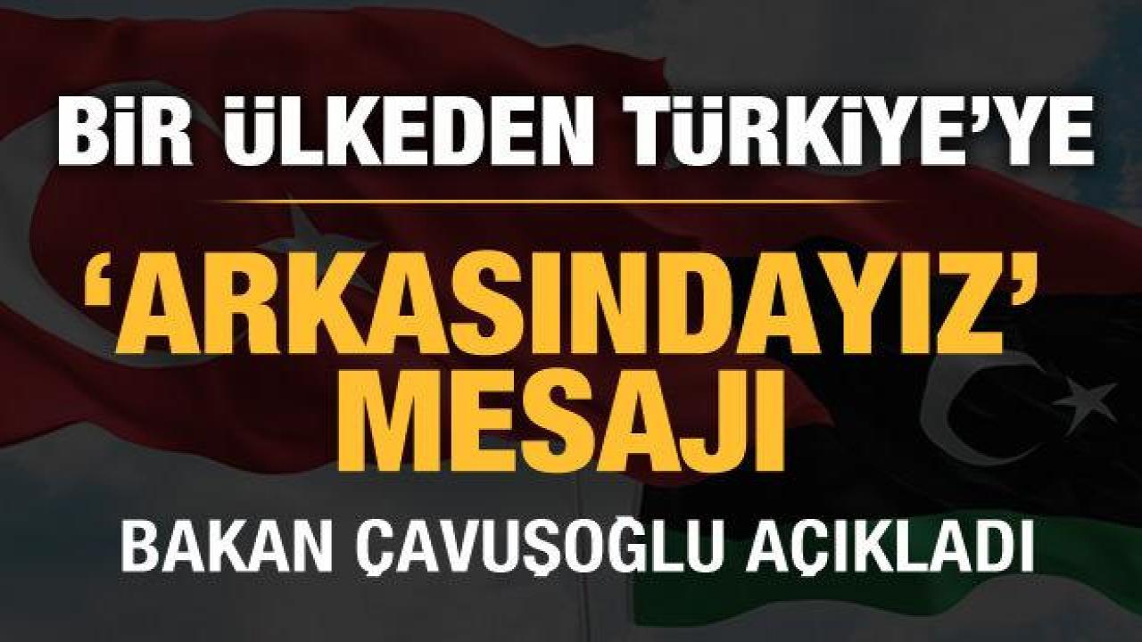 Bakan Çavuşoğlu: Libya, askıya alınan hidrokarbon anlaşmanın arkasında olduğunu bildirdi