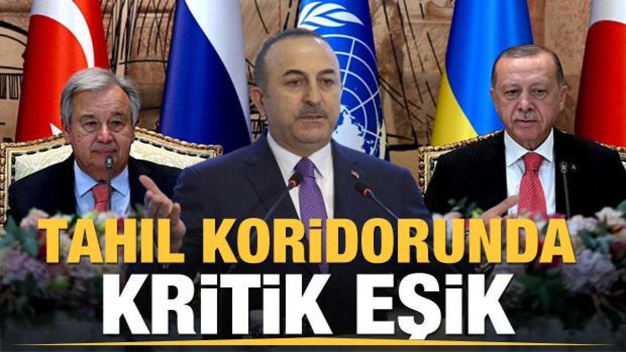 Bakan Çavuşoğlu'ndan tahıl koridoru hakkında kritik açıklama