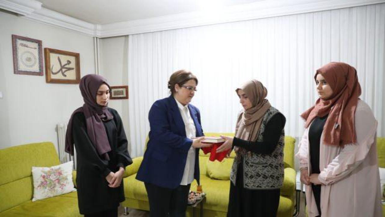 Bakan Derya Yanık ve Bakanlık yöneticileri şehit aileleriyle iftarda buluştu