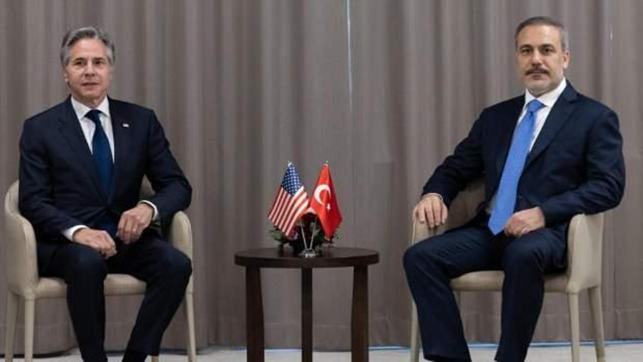 Bakan Fidan, ABD'li mevkidaşı Blinken ile görüştü