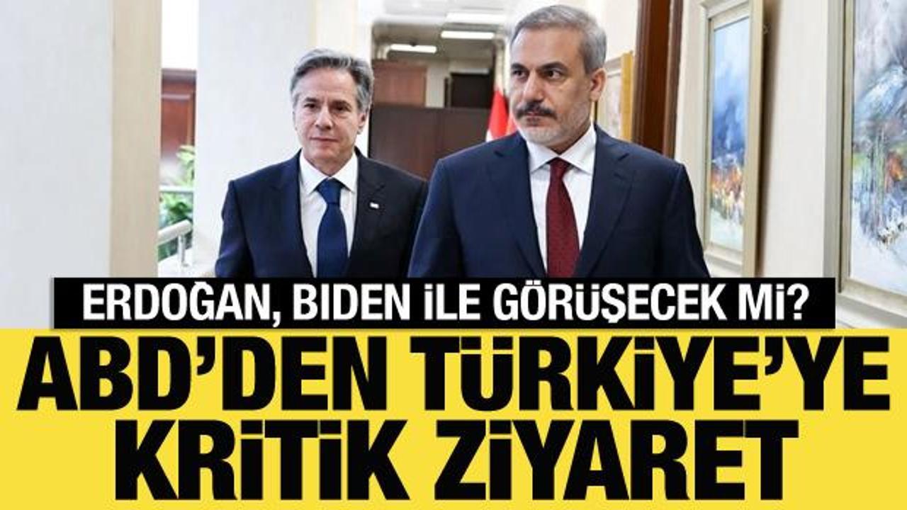 Bakan Fidan açıkladı: Blinken Türkiye'ye geliyor