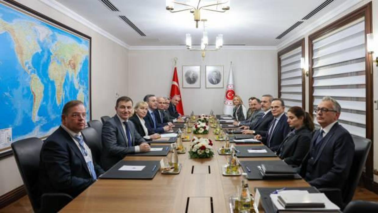 Bakan Fidan, Eş Başkan Lagodinsky'i kabul etti