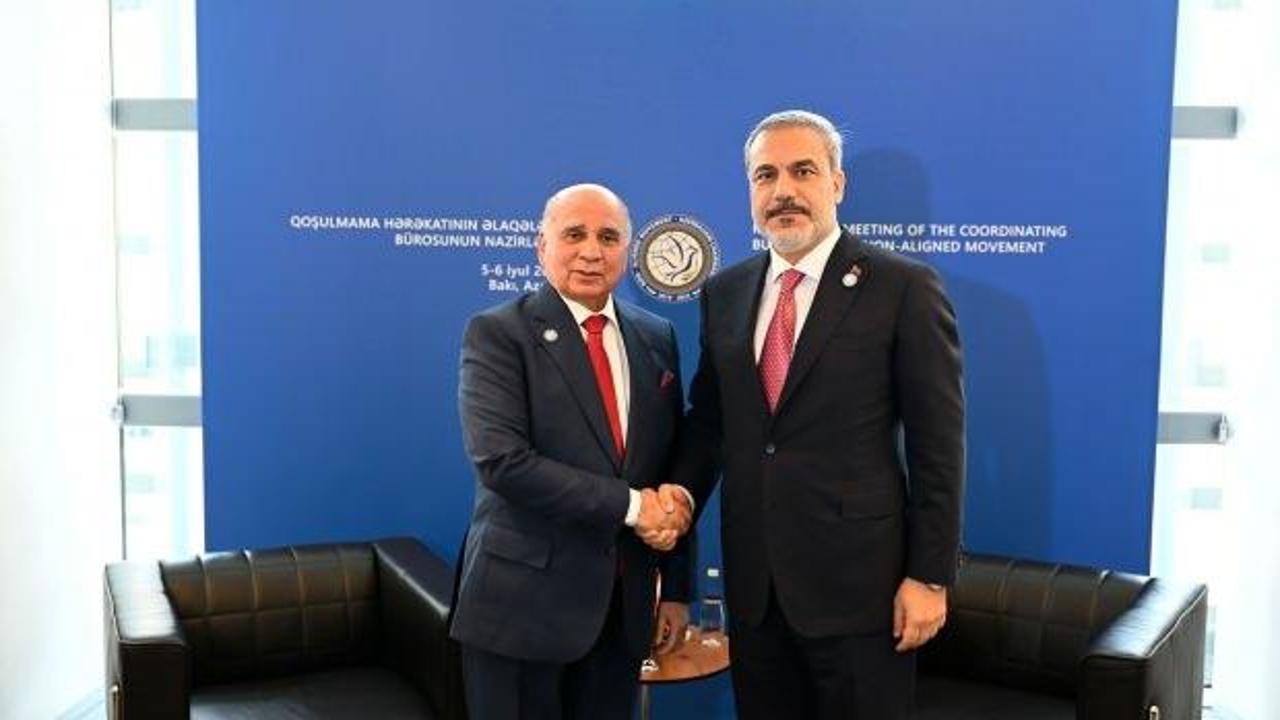 Bakan Fidan, Irak ve Kuveytli mevkidaşıyla Azerbaycan'da görüştü