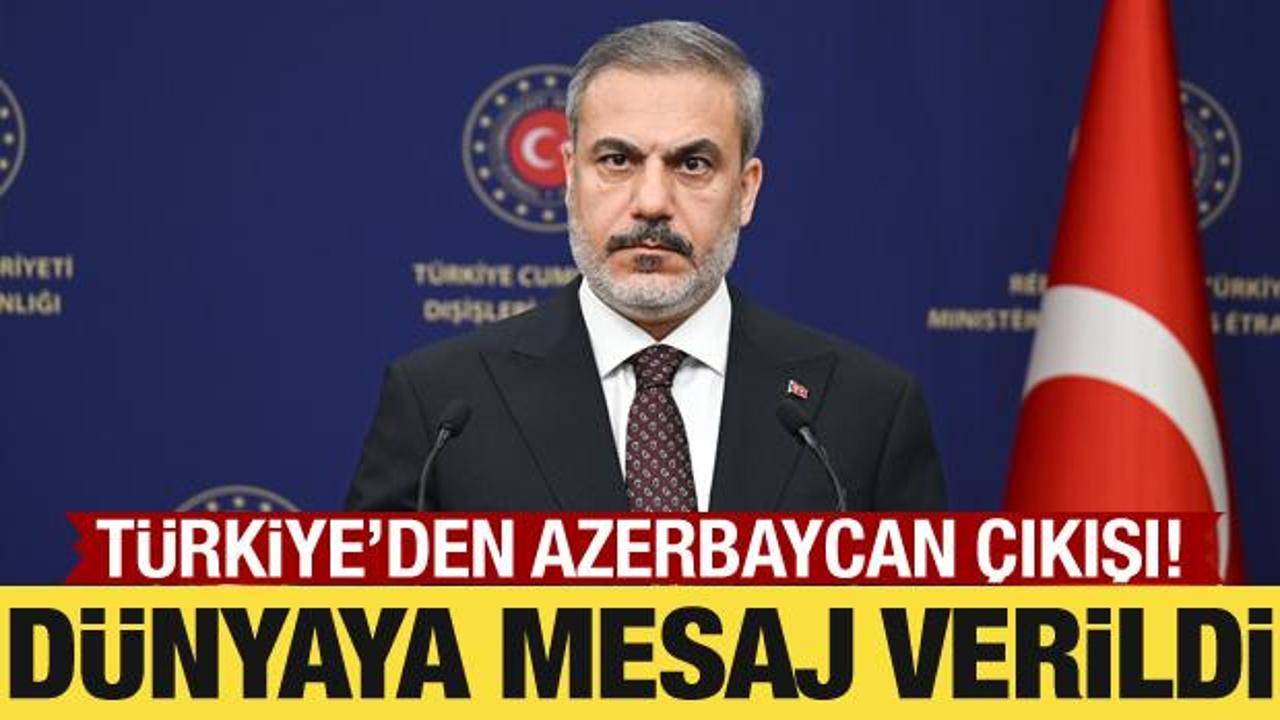 Bakan Fidan: Laçin yolu Azerbaycan toprağıdır!