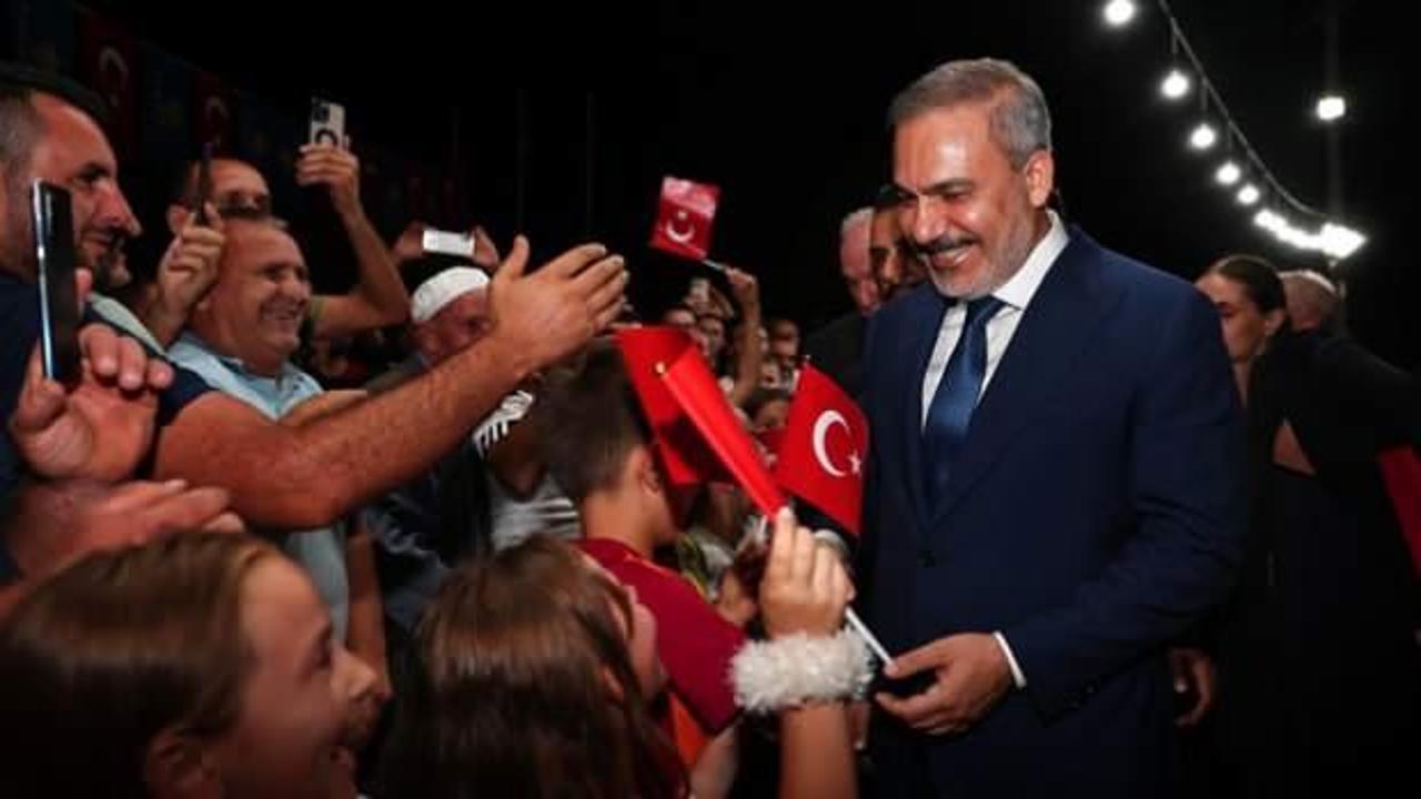 Bakan Fidan 'Onlar bizim kardeşimiz' diyerek duyurdu: Desteğimiz tamdır!