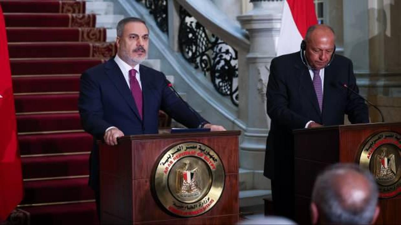 Bakan Fidan, Şükri ile Gazze'yi görüştü