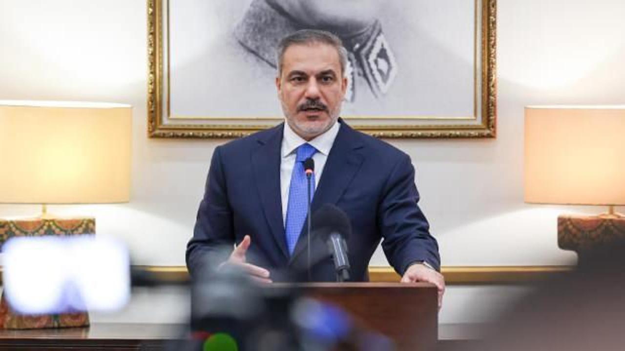 Bakan Fidan'dan çarpıcı Gazze açıklaması!