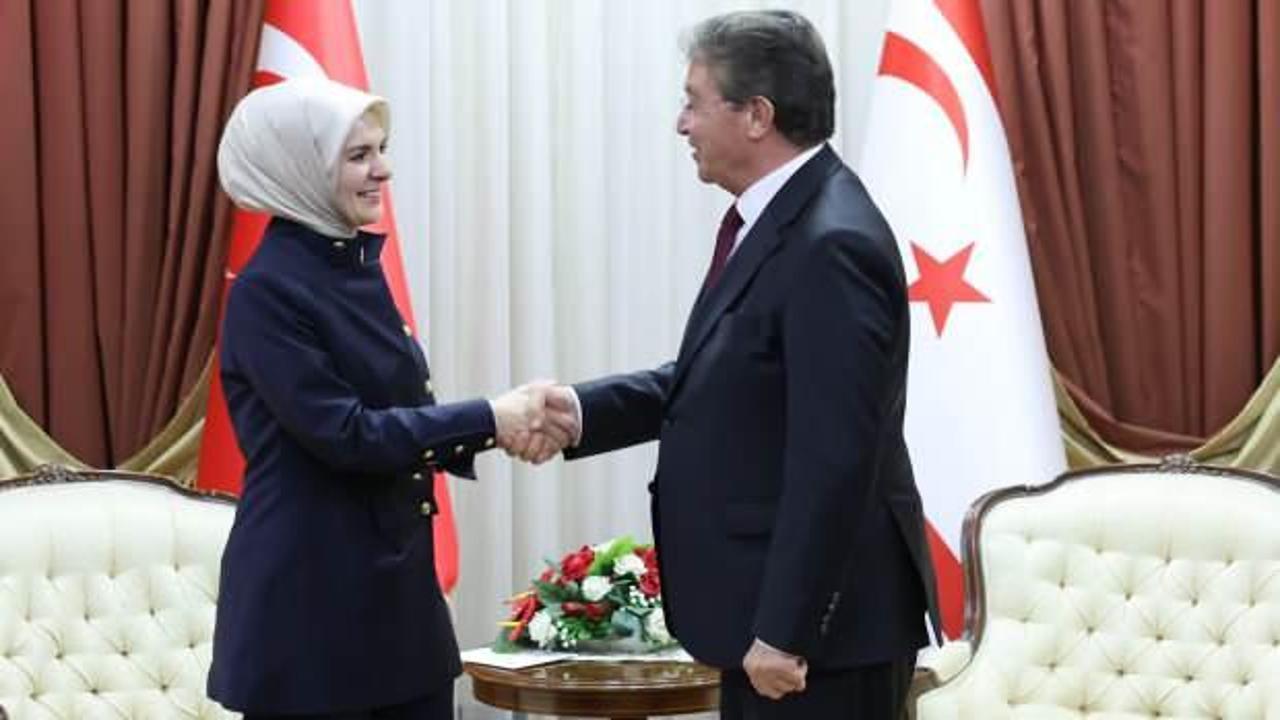 Bakan Göktaş, KKTC Başbakanı Üstel'i ziyaret etti