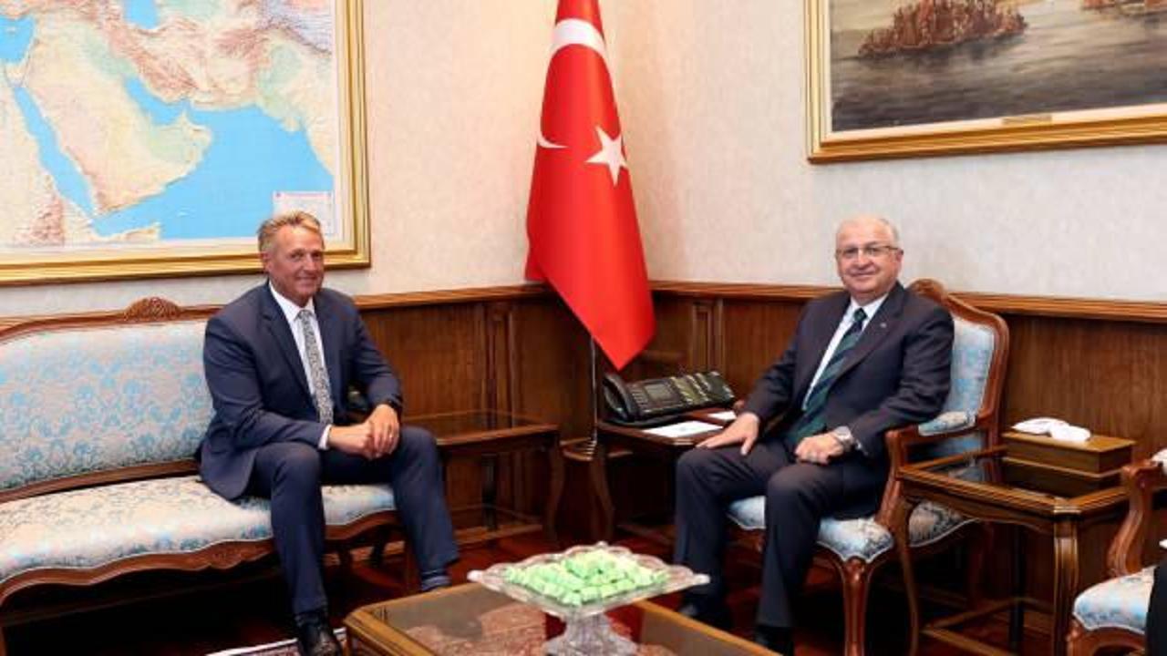 Bakan Güler, ABD'nin Ankara Büyükelçisi Flake'i kabul etti