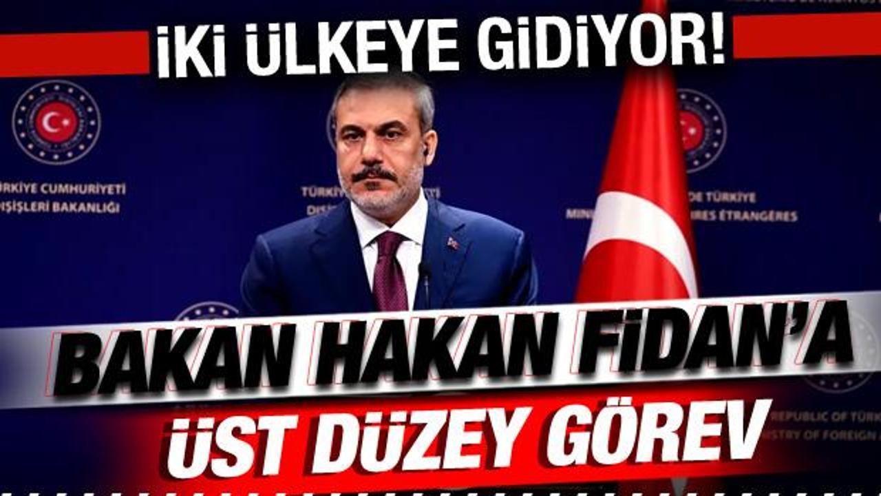 Bakan Hakan Fidan'a üst düzey Gazze görevi! İki ülkeye gidiyor!