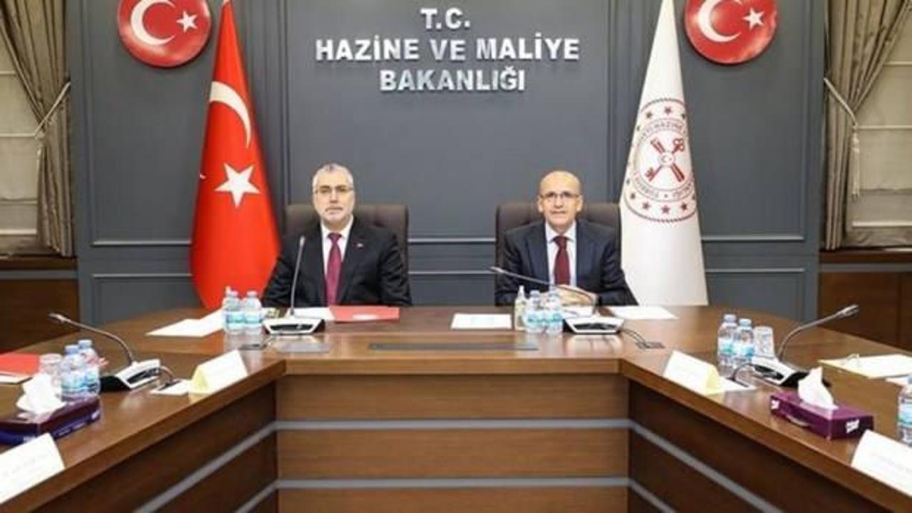 Bakan Işıkhan, Bakan Şimşek ile görüştü