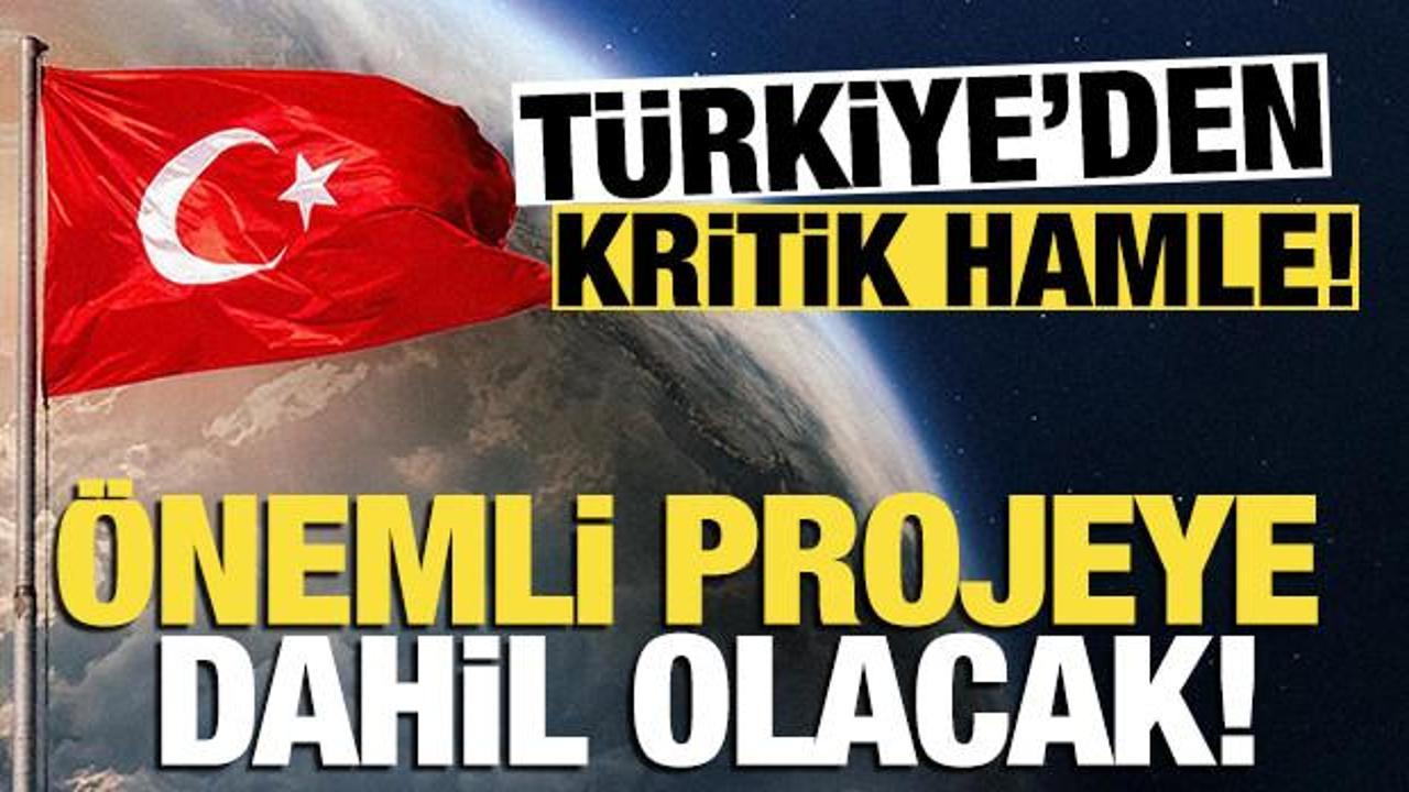Bakan Kacır açıkladı! Türkiye'den kritik hamle! Önemli projeye dahil olacak