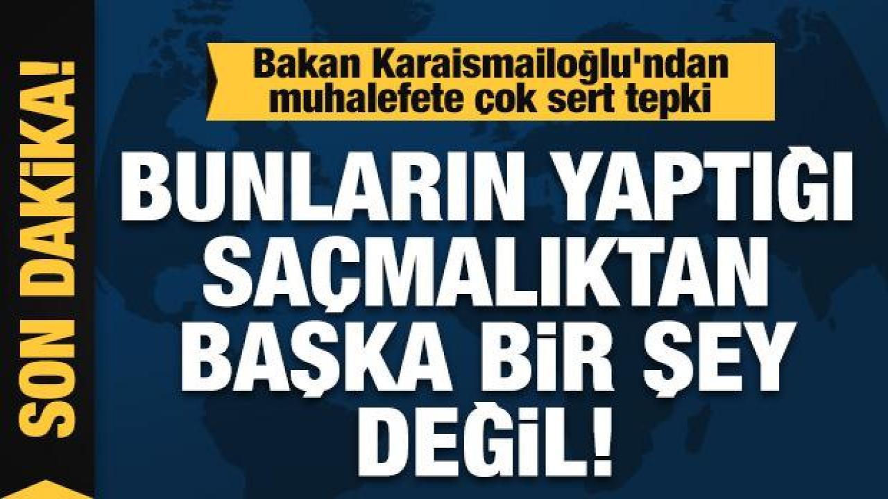 Bakan Karaismailoğlu'ndan muhalefete Atatürk Havalimanı tepkisi