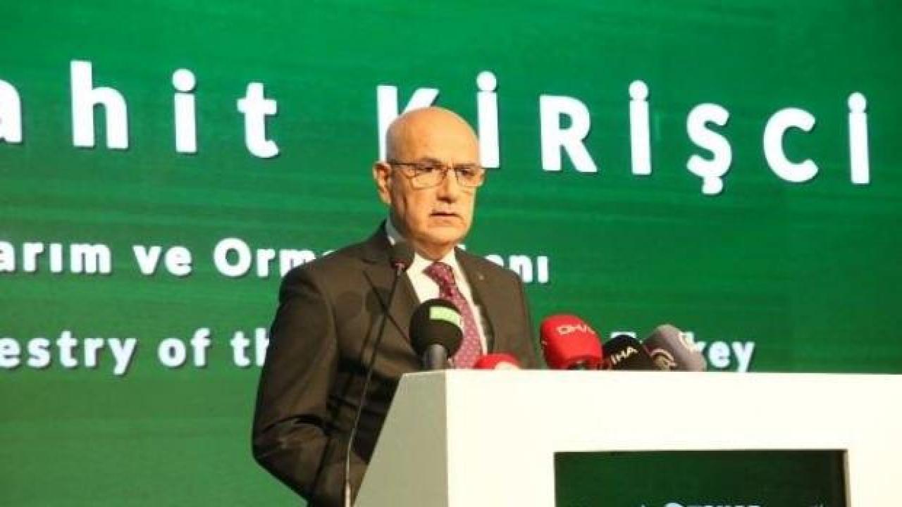 Bakan Kirişci: Dekar başına 135 lira verilecek