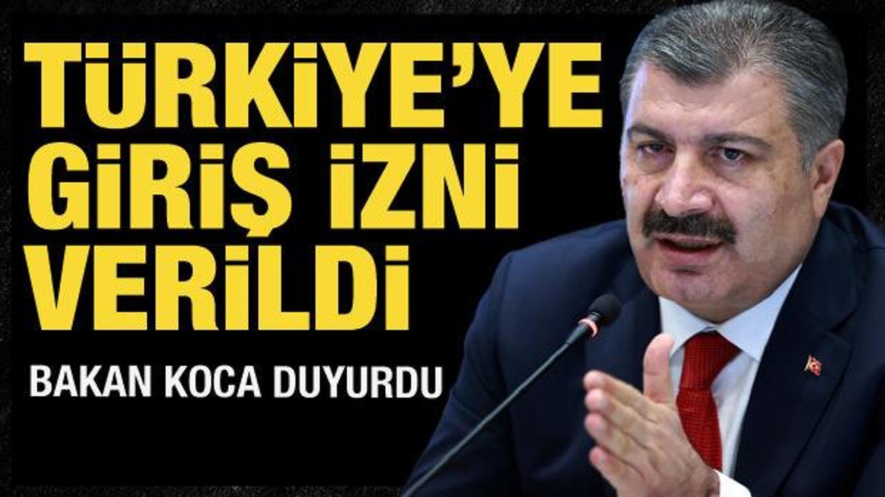 Bakan Koca açıkladı: Gazze için bekleyen 2 gemiye giriş izni verildi